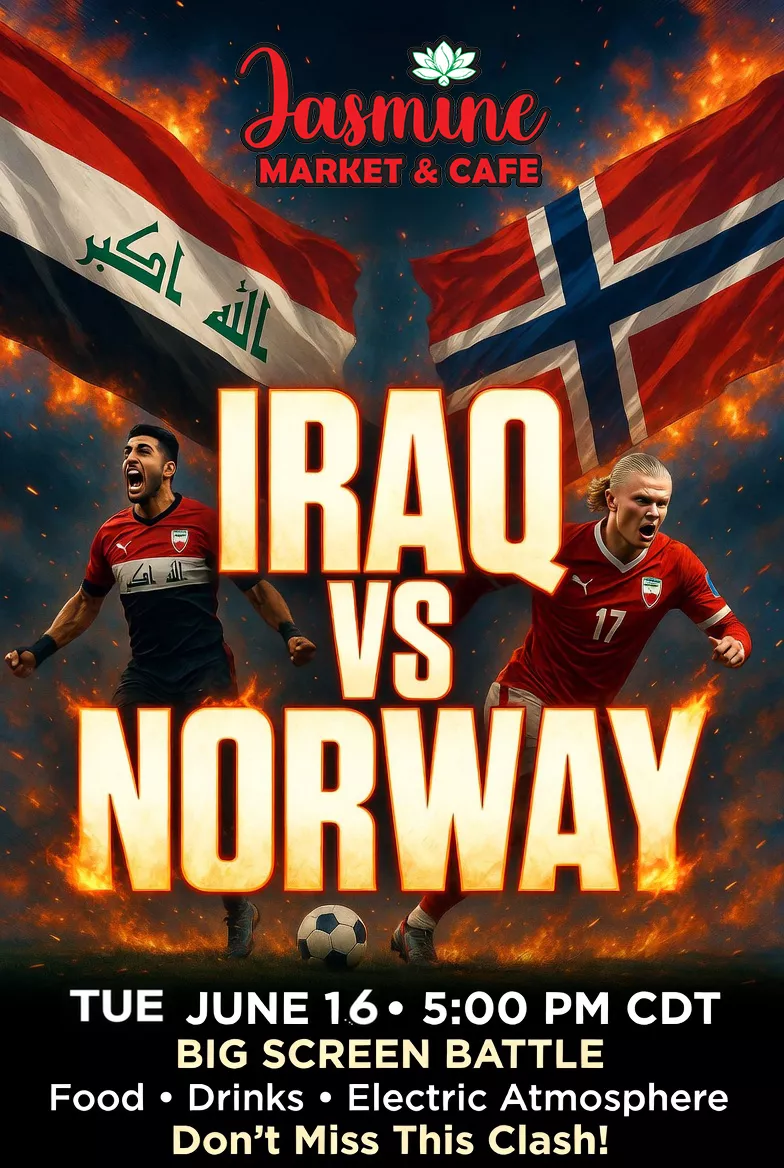 IRAQ Vs. NORWAY MATCH WATCH PARTY image