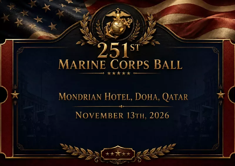 251st Marine Corps Ball - Doha image