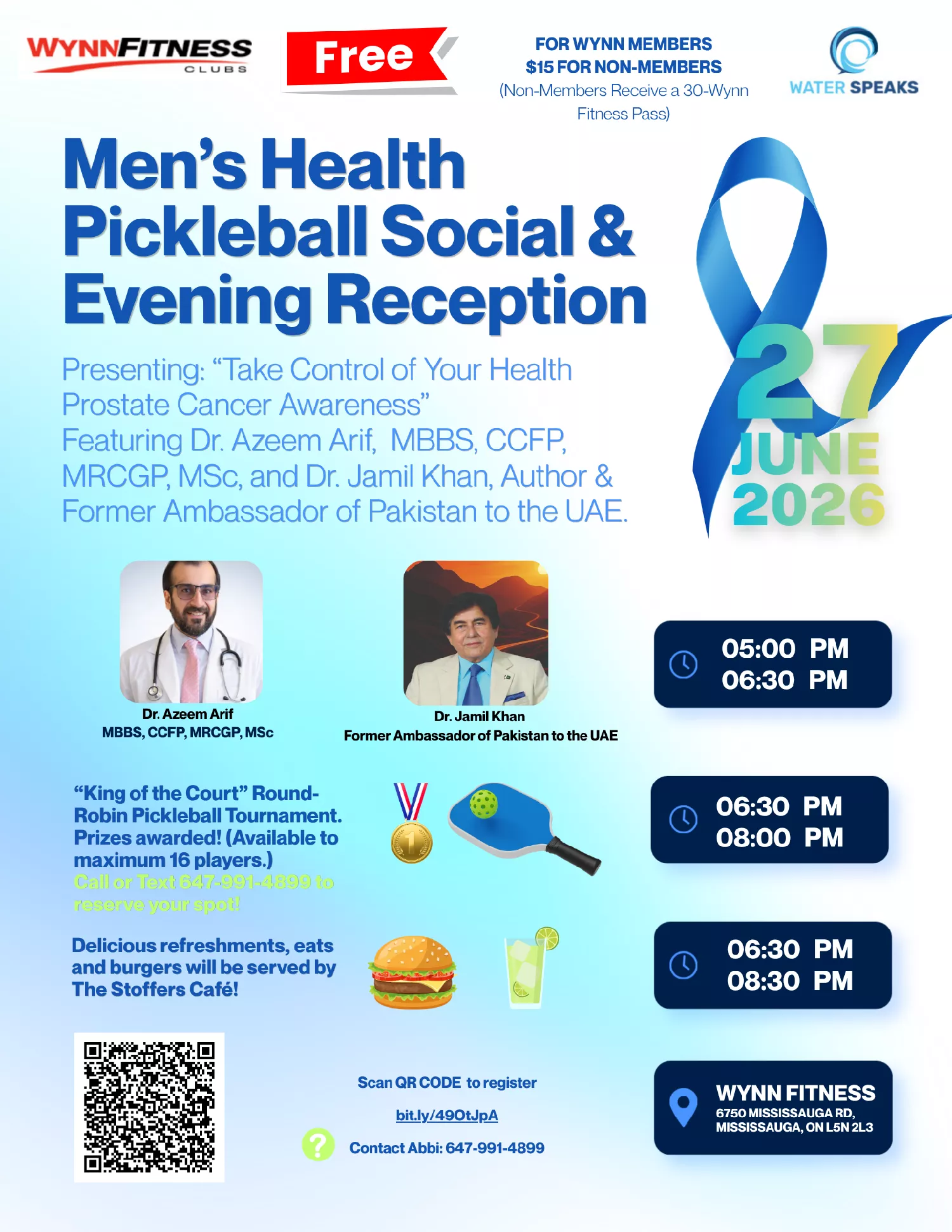 TAKE CONTROL OF YOUR HEALTH - PROSTATE CANCER AWARENESS EVENING RECEPTION image