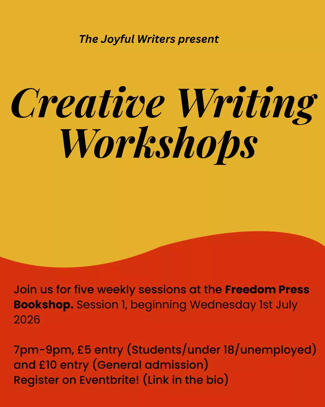 Creative Writing Workshops - Characters and Perspectives image