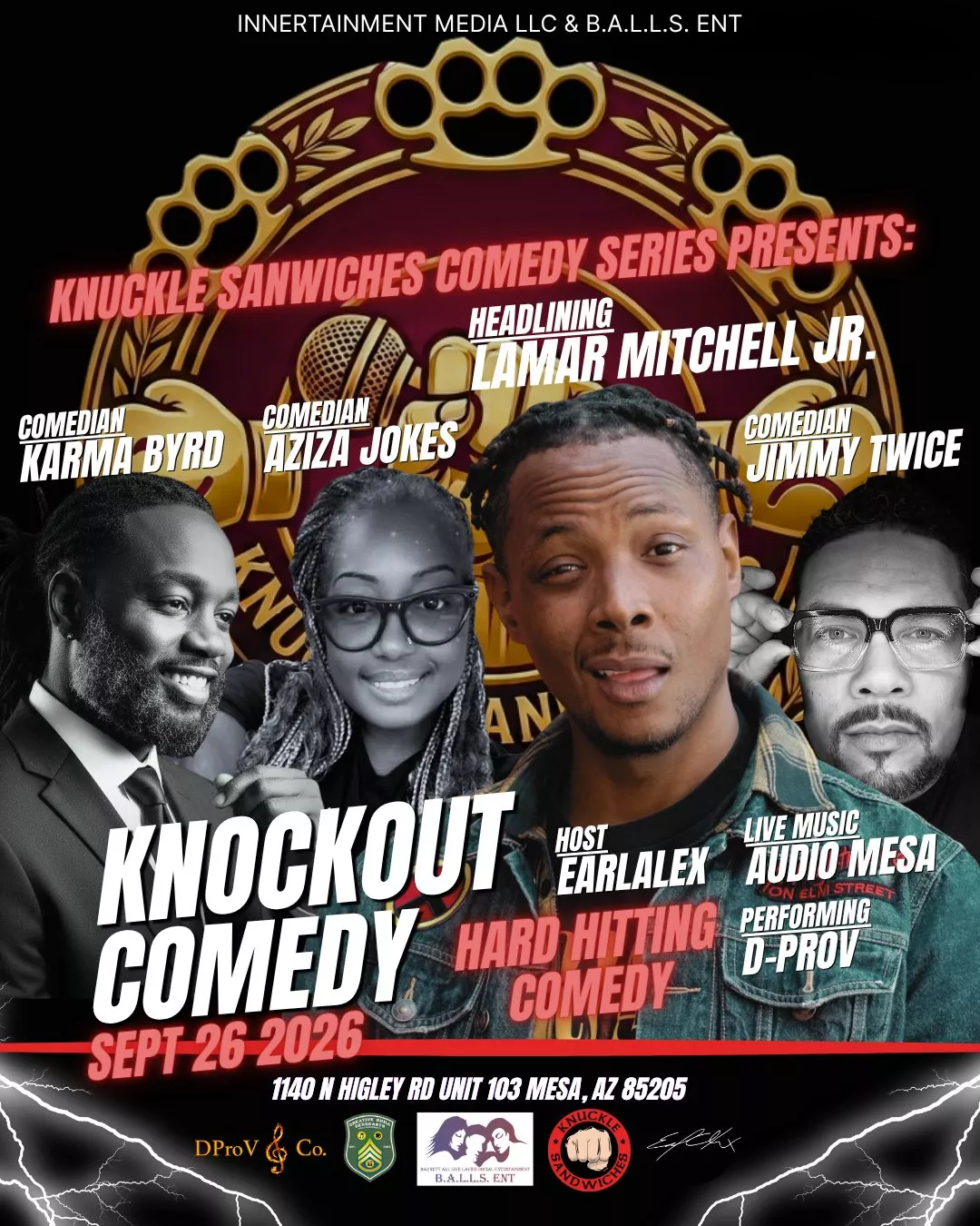 Knuckle Sandwich Knockout Comedy image