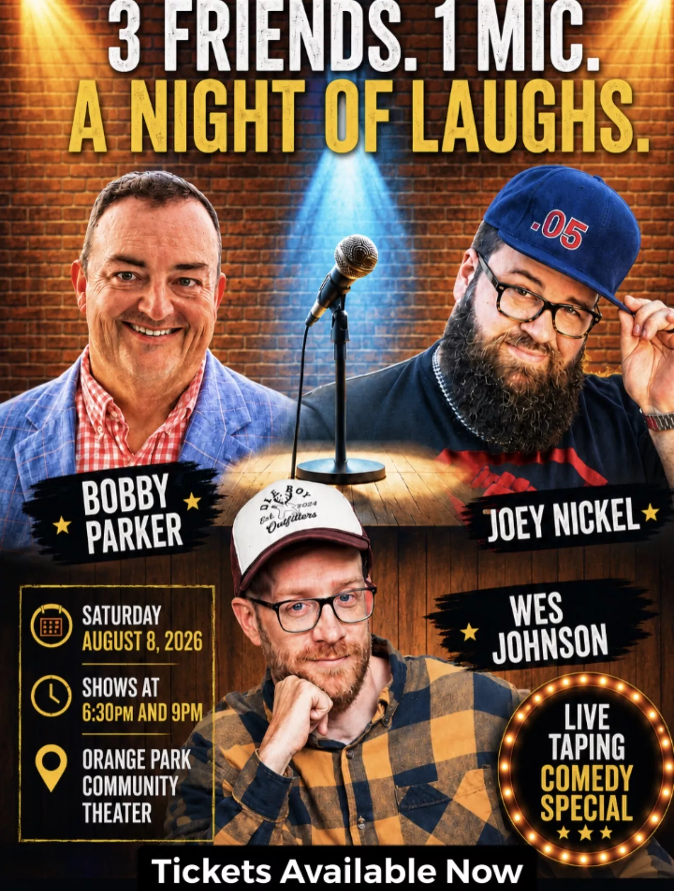A Night of Laughs (9pm) image