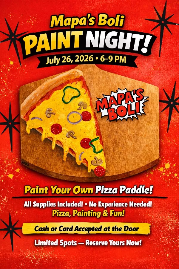 Mapa's Boli's Paint Night