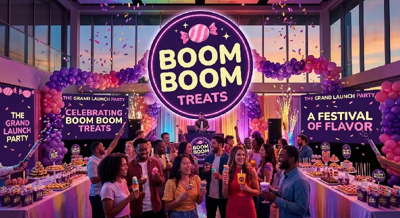 Launch Party For Boom Boom Treats
