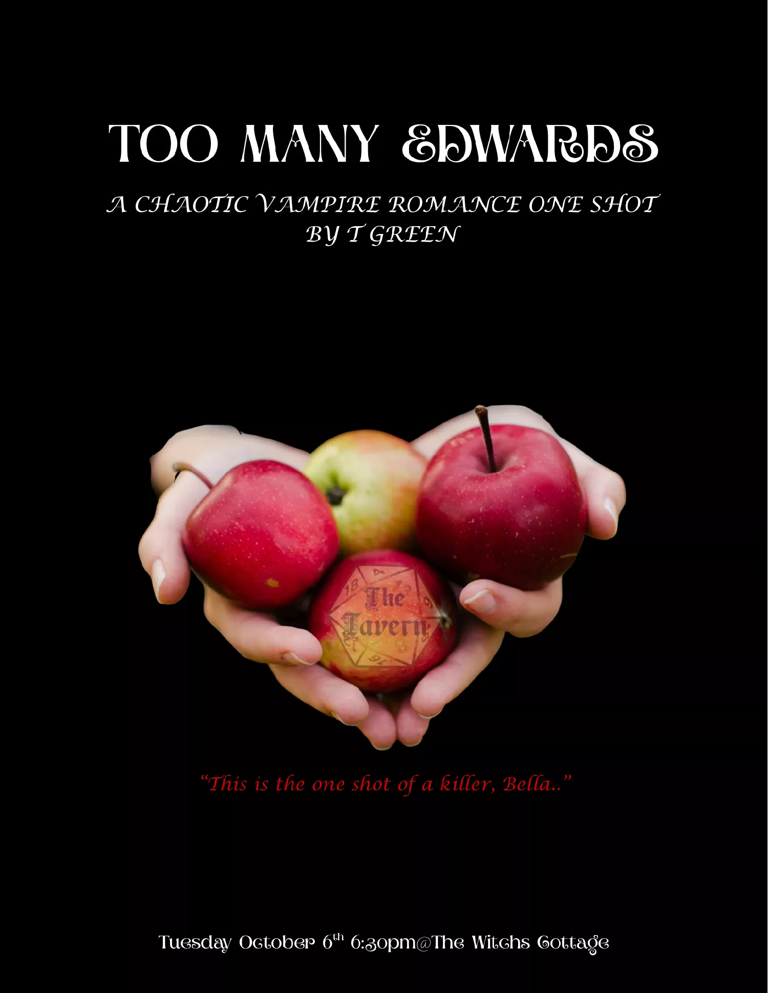 Get information, pick a seat & buy tickets toTalafaria Tales One-Shot: 