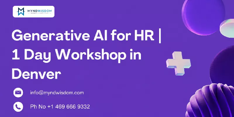 Generative AI for HR | 1 Day Workshop in Denver