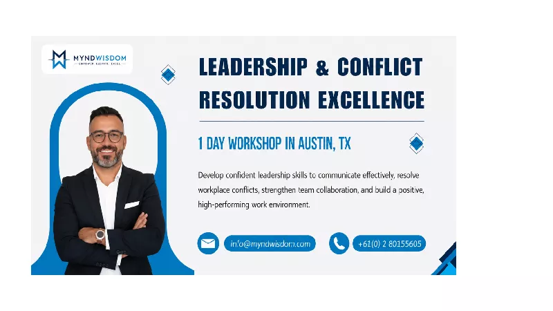 Leadership & Conflict Resolution Mastery: 1 Day Course in Austin, TX