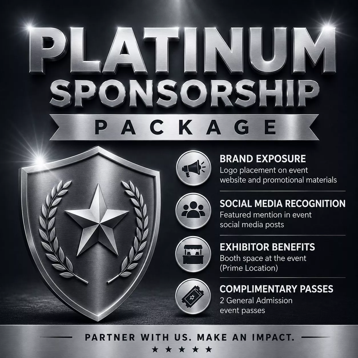 Platiunum Sponsorship