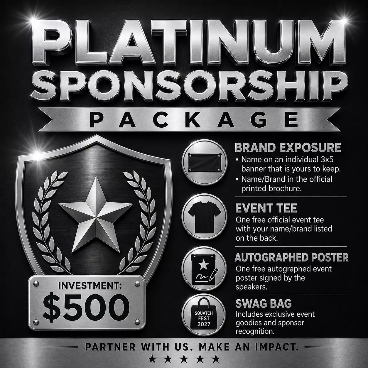 Platiunum Sponsorship