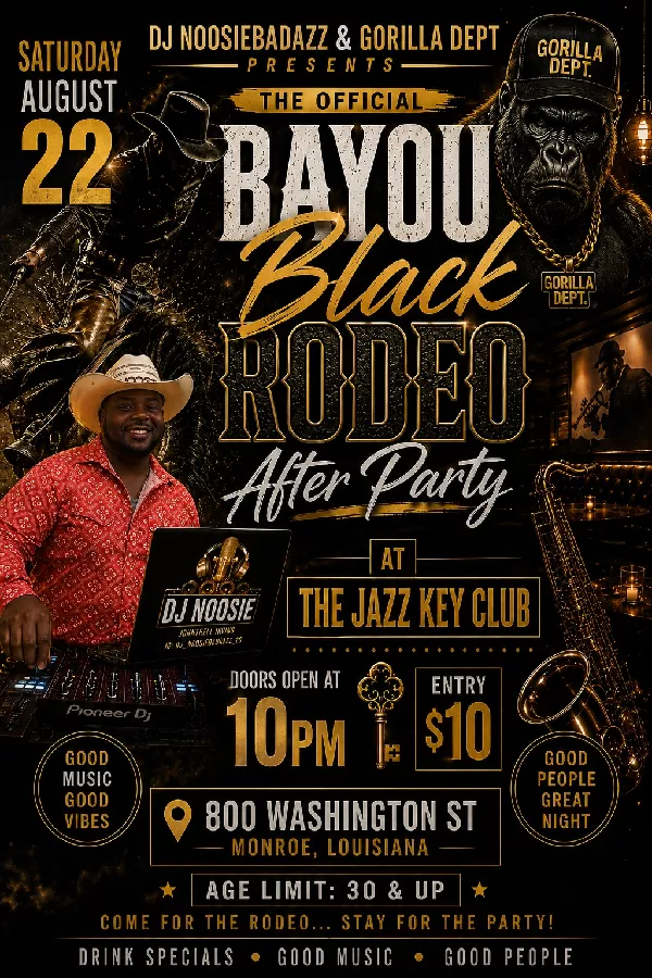 Bayou Black Rodeo After party