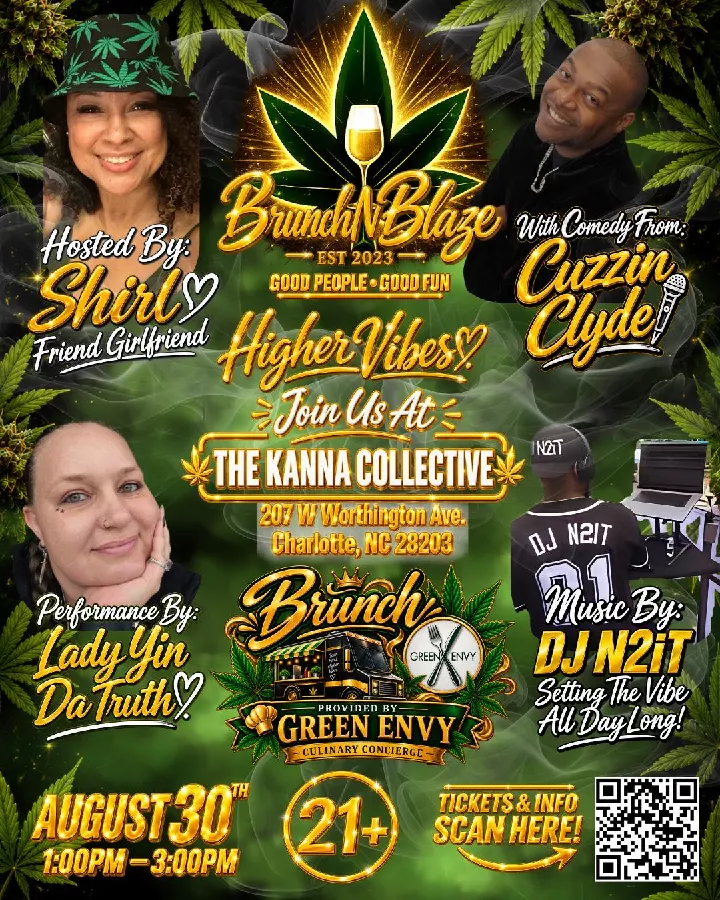 Shirlfriend Presents BrunchNBlaze at KannaLounge