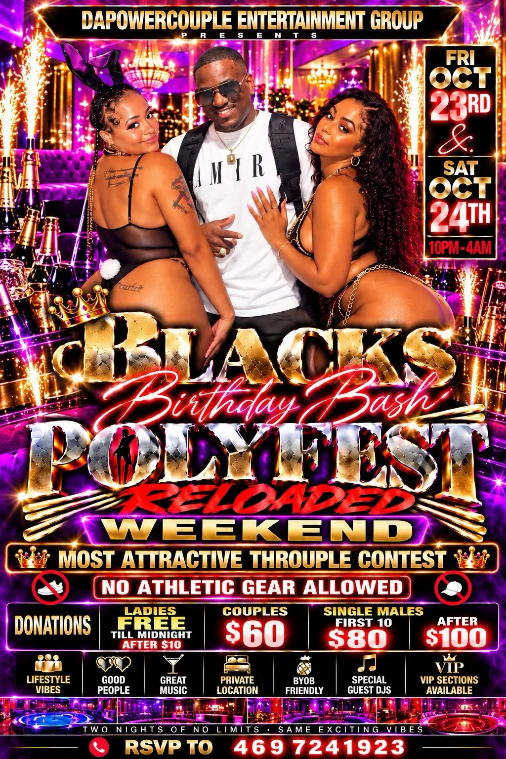 Get information & buy tickets toBlacks Birthday Bash Polyfest Reloaded  on Oct 23, 22:00 @Dapowercouple estates | Dapowercouple entertainment