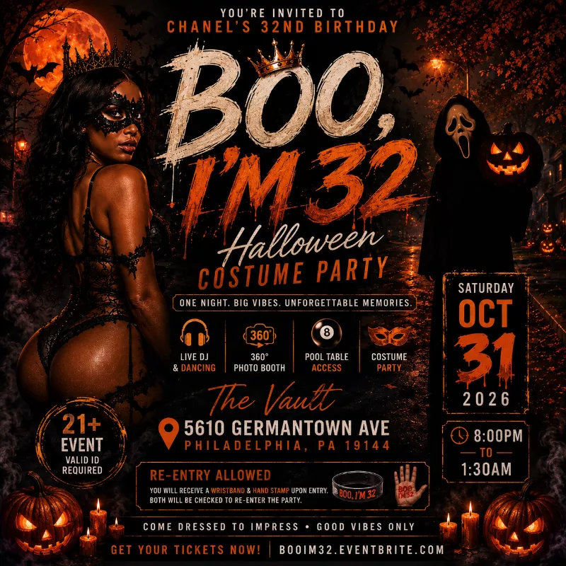 Boo I’m 32