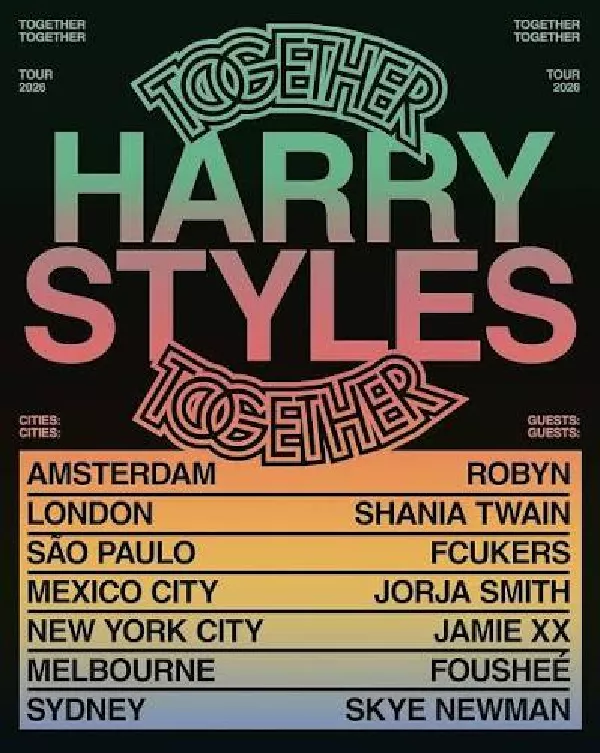 Get Information and buy tickets to Harry Styles - Together, Together Tour  on Live Nation