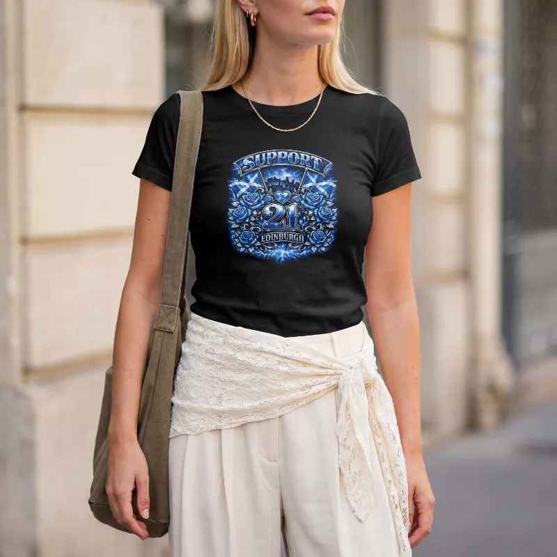 Support 21 Edinburgh - Women&amp;amp;#39;s Blue Rose Edition