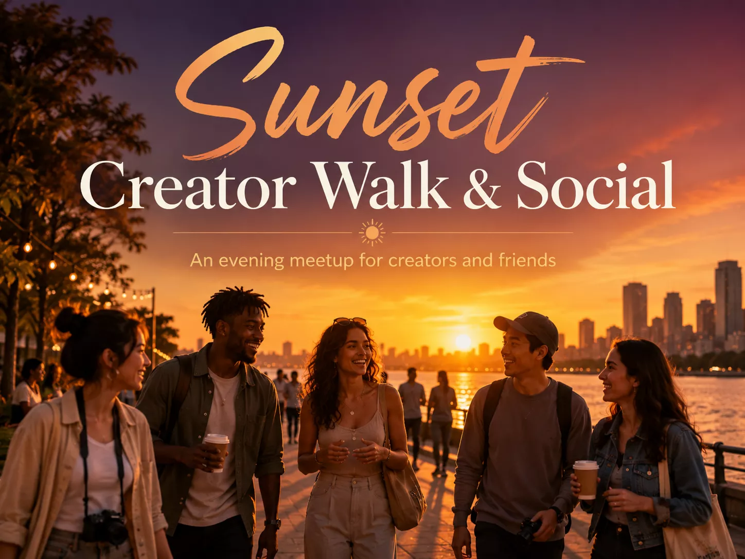 Sunset Creator Walk & Social