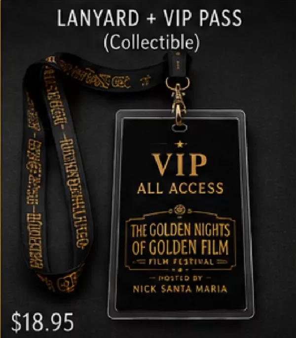 Golden Age Lanyard &amp;amp; Collectible VIP Pass