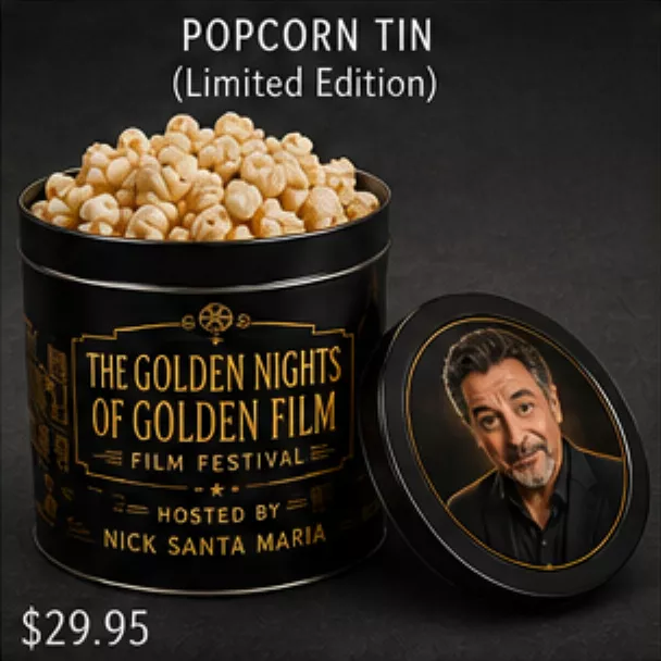 Golden Age Popcorn Tin