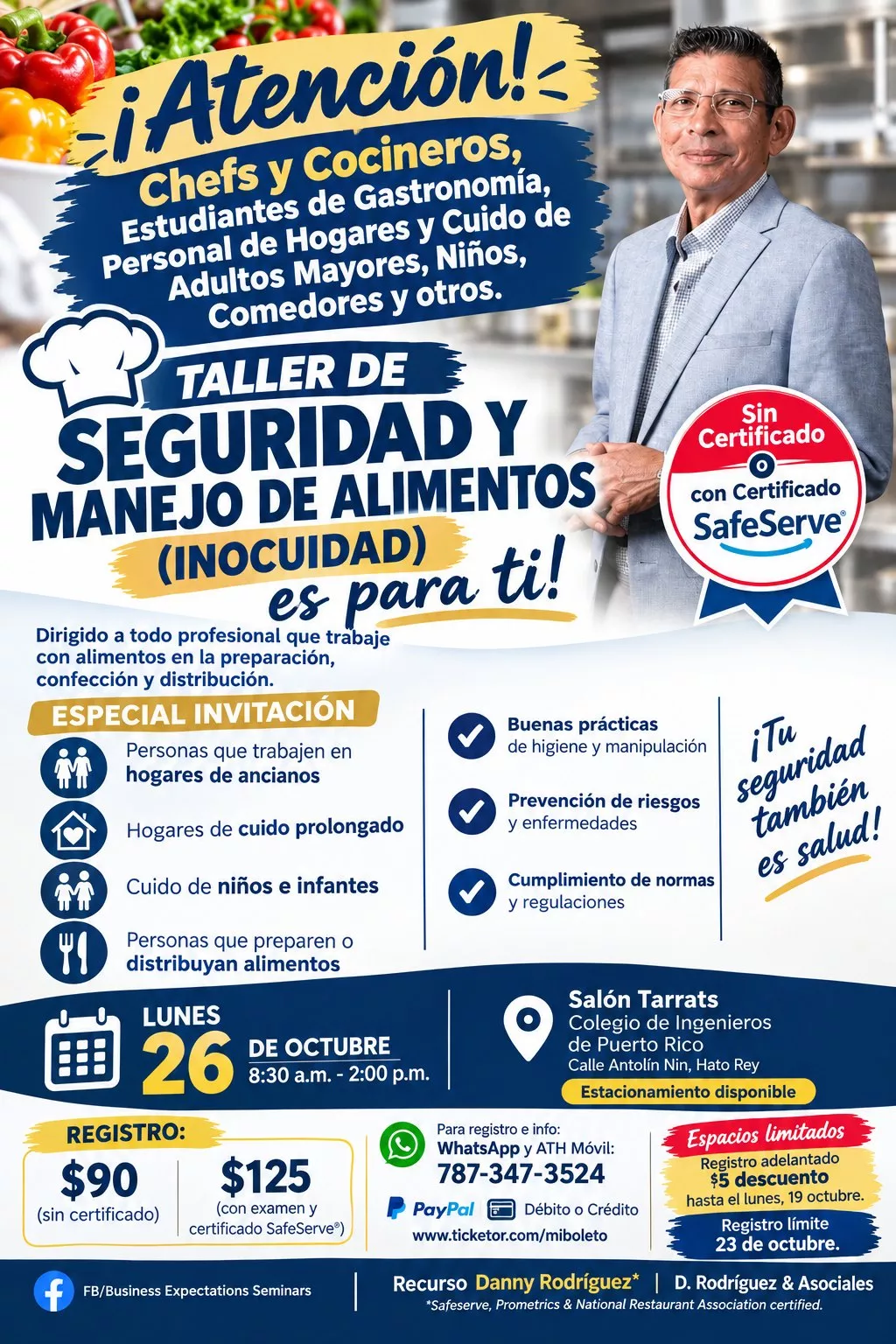 Seguridad y Manejo de Alimentos image