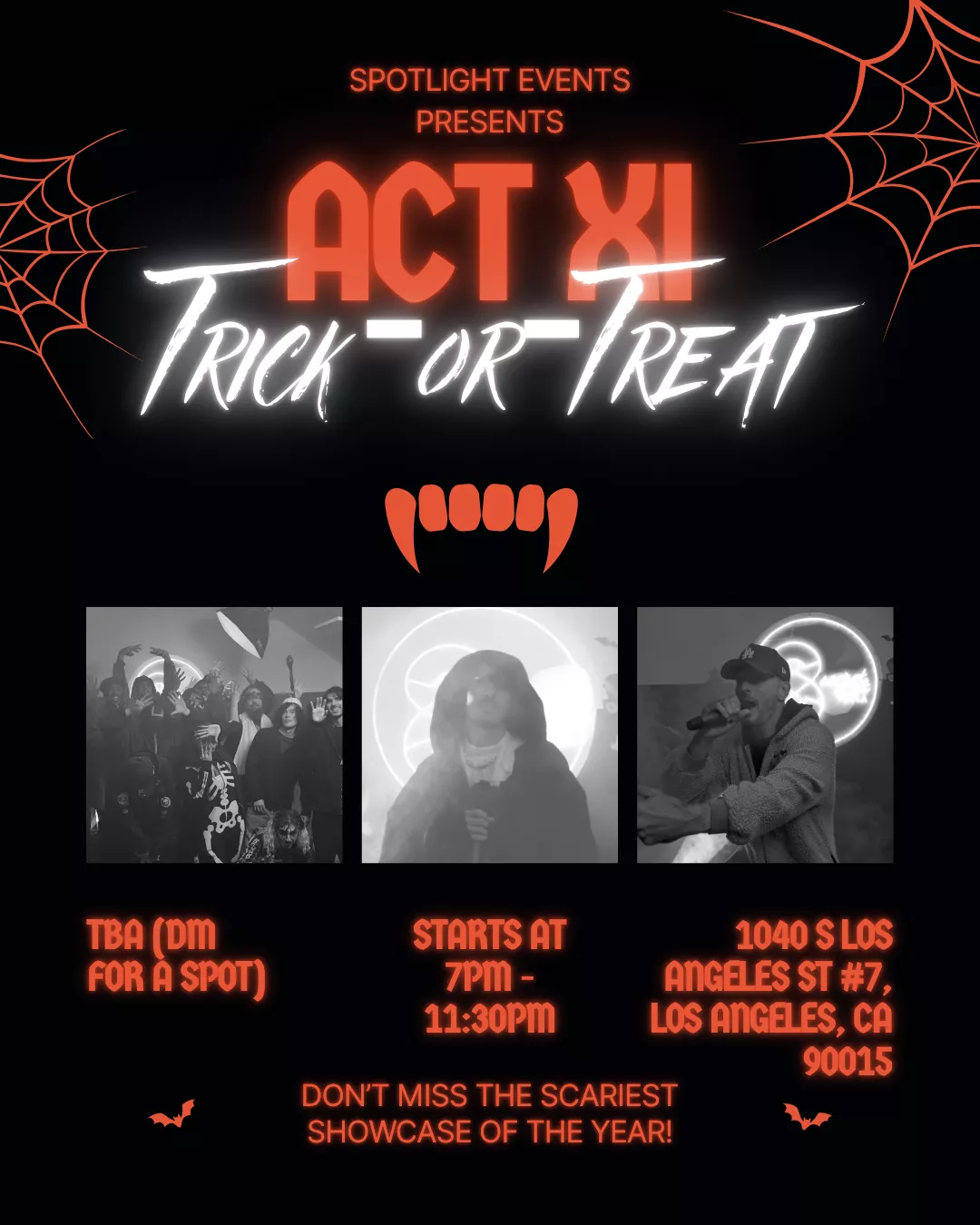 ACT XI - Trick-or-Treat