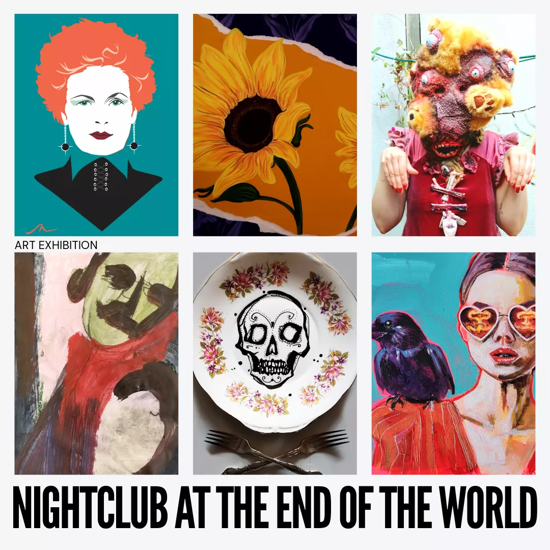 Get Information and buy tickets to Nightclub at the End of the World Art Exhibition Private View on Joni Belaruski