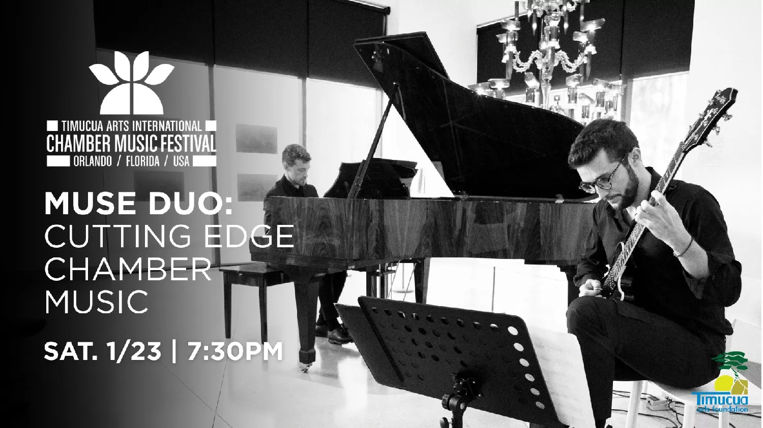 Get information & buy tickets toInternational Chamber Music Festival: The Muse Duo January 23, 2027 at 7:30 PM on Jan 23, 19:30 @Orlando White House