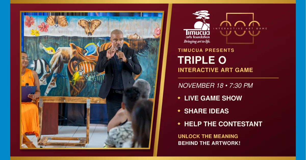 Get information & buy tickets toArt Wellness Education: Artists' Circle, Triple O Game November 18th at 7:30 PM on Nov 18, 19:30 @Orlando White House