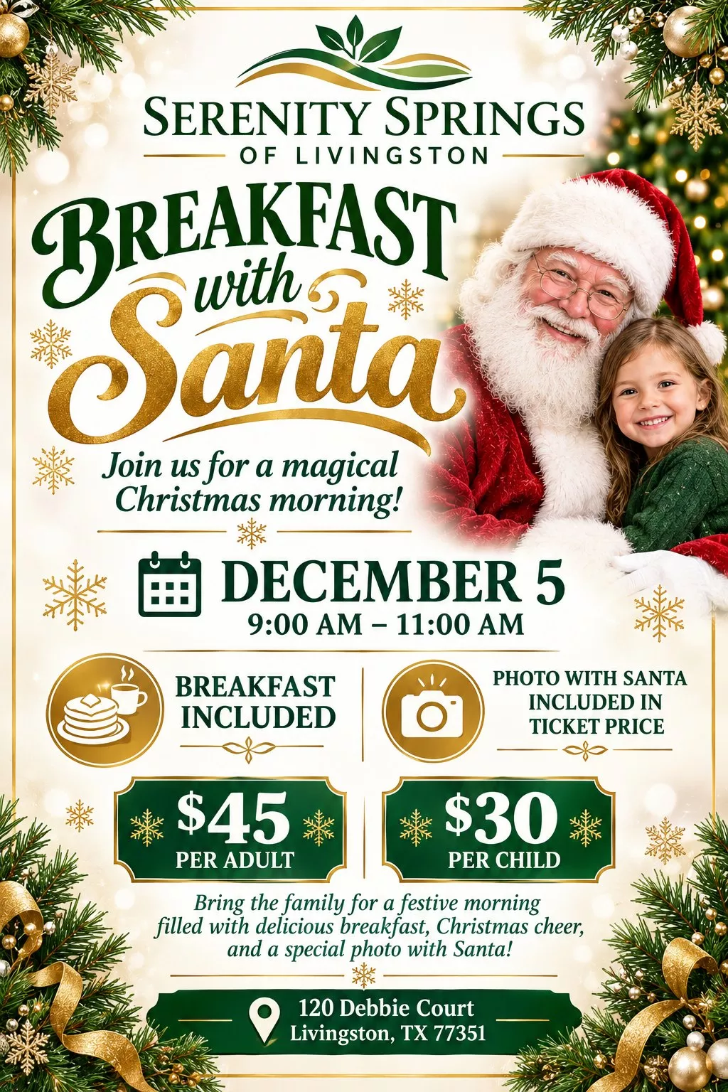 Breakfast with Santa