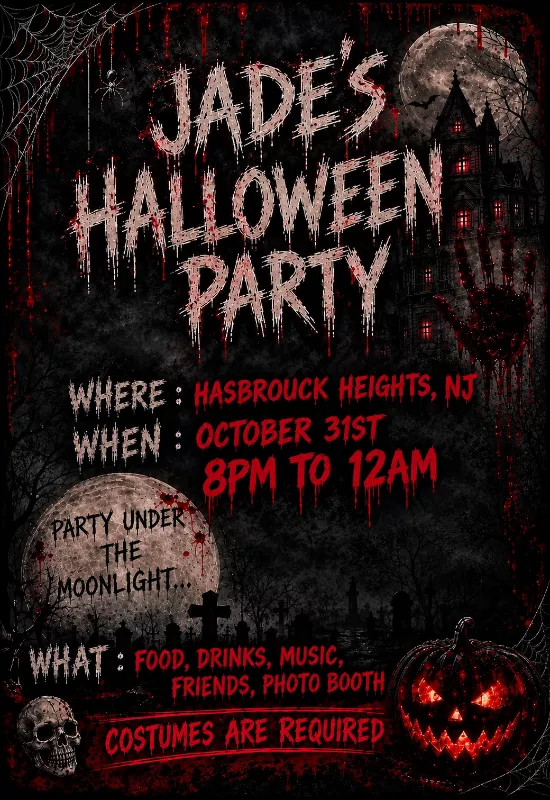 halloween party