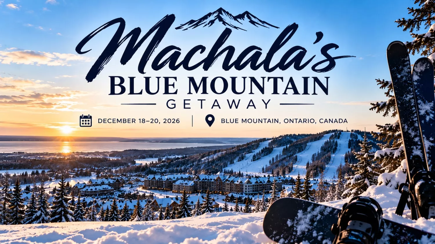 Machala's blue mountain getaway