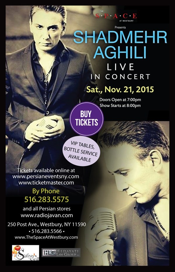 Get Information and buy tickets to Shadmehr Aghili  on AHA Inc.