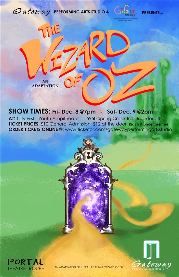Get Information and buy tickets to The Wizard of Oz  on Gateway Performing Arts Studio