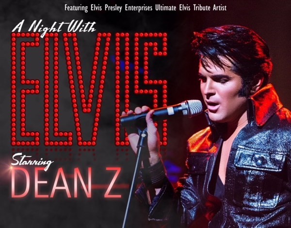 Get Information and buy tickets to One Night With You", Starring Dean Z, the Ultimate Elvis on Turvey Convention Center