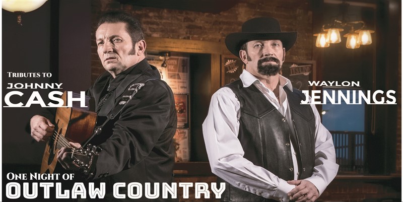 Get Information and buy tickets to OUTLAW COUNTRY Featuring David James & Big River        Tribute to JOHNNY CASH & WAYLON JENNINGS on Turvey Convention Center
