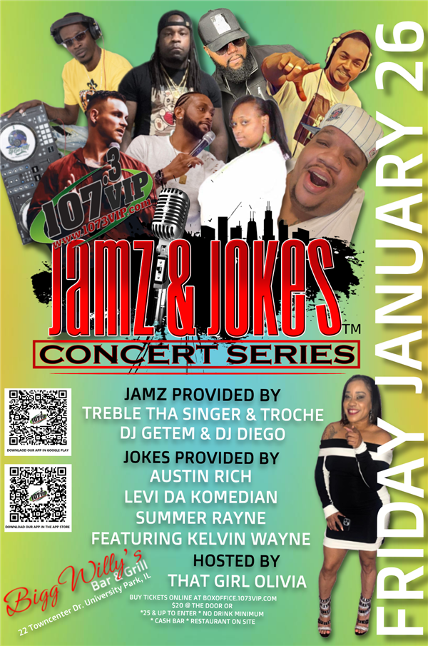 JAMZ & JOKES CONCERT SERIES