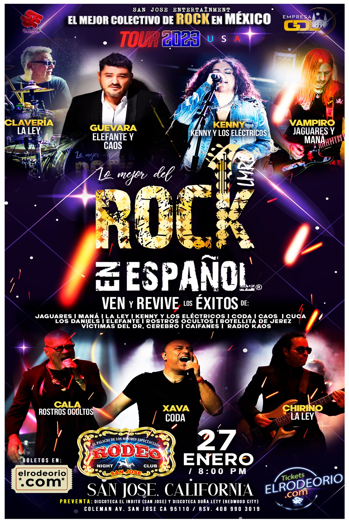 El Mejor Colectivo de Rock en Mexico Rock en Español!! Information