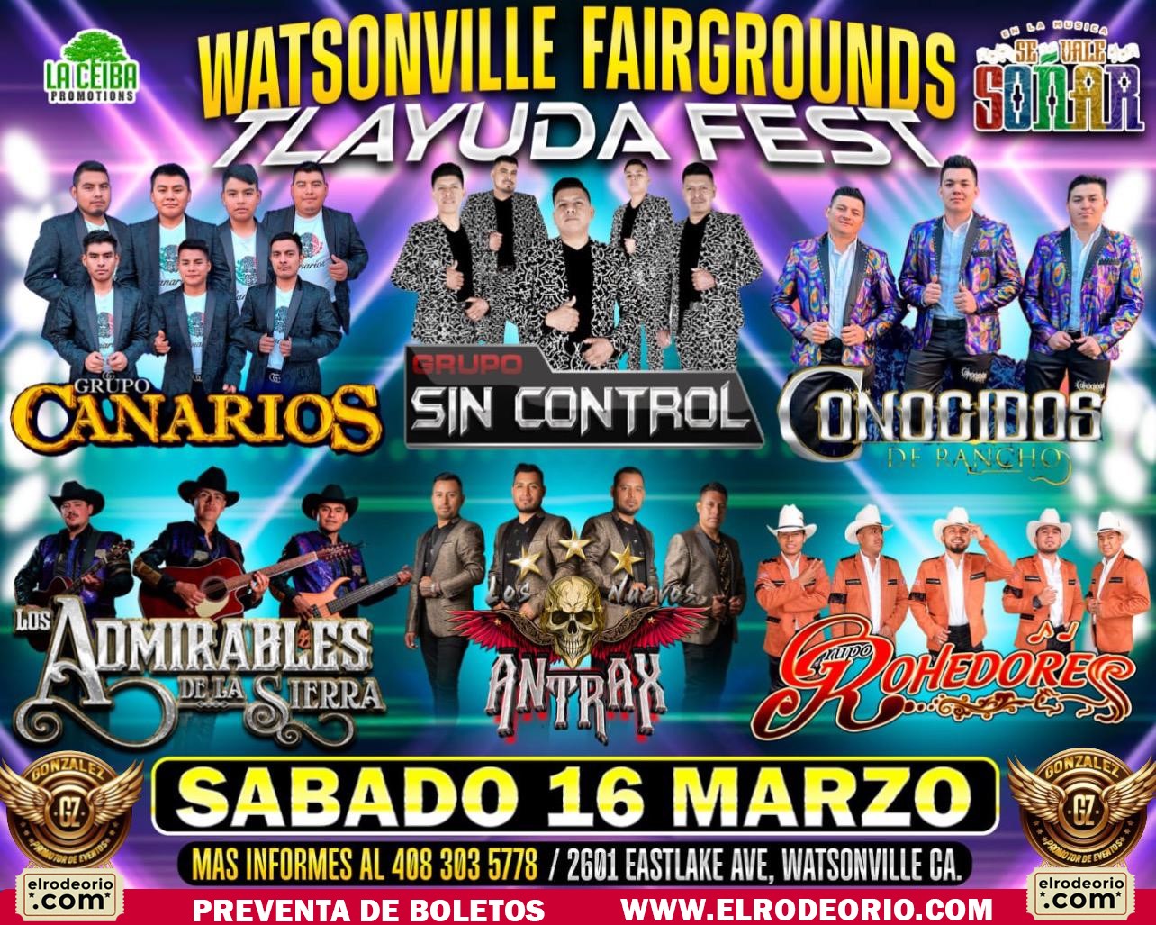 Tlayuda Fest 2024  on Mar 16, 13:00@Watsonville Fairgrounds - Buy tickets and Get information on elrodeorio.com sanjoseentertainment