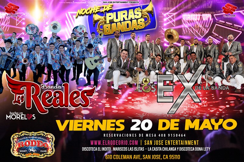 Get Information and buy tickets to Los Ex de La Banda y Banda Los Reales  on T30