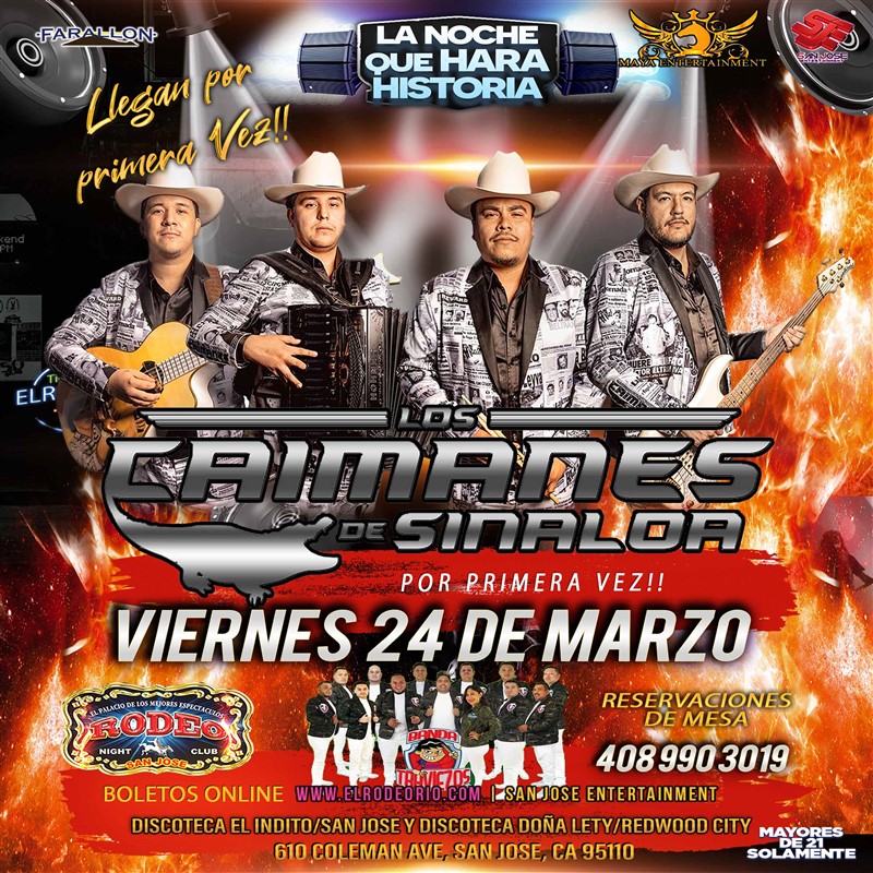 Get Information and buy tickets to Los Caimanes de Sinaloa  on elrodeorio.com