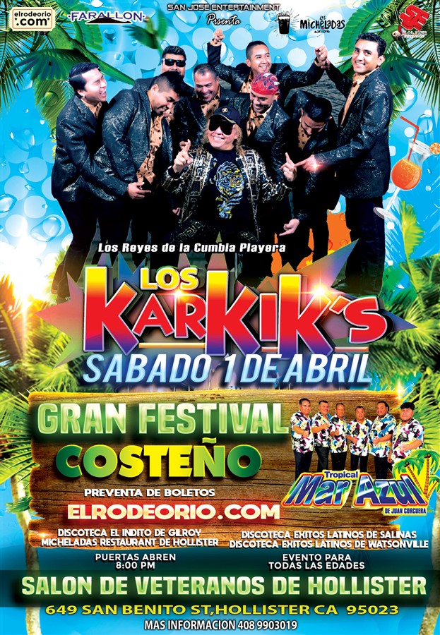 Get Information and buy tickets to Los Karkik