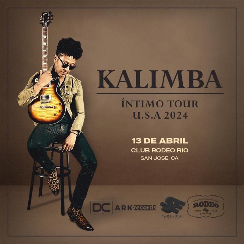 Get Information and buy tickets to Kalimba "Intimo Tour U.S.A 2024" on elrodeorio.com