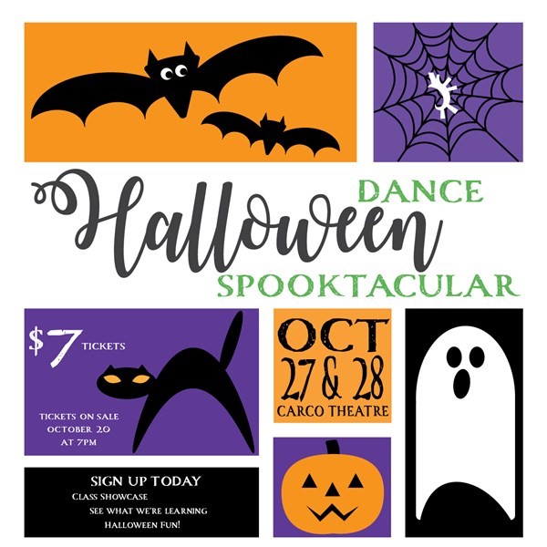 Get Information and buy tickets to Sunday 3:00pm Dance Spooktacular Blue Dog Dance