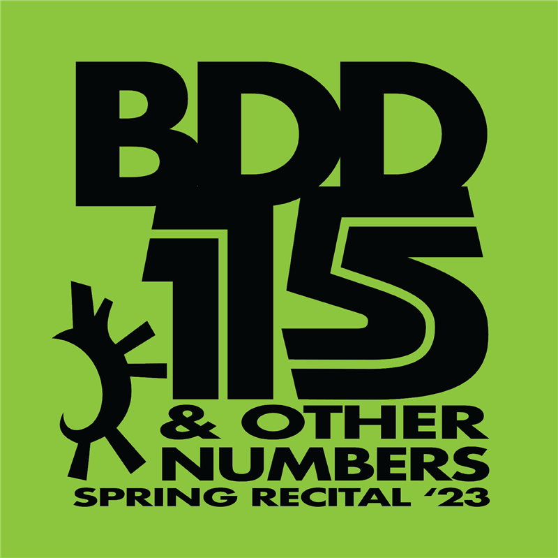 Get Information and buy tickets to Spring Recital 2023 3:30pm GREEN Show "15 and Other Numbers" Blue Dog Dance on Blue Dog Dance