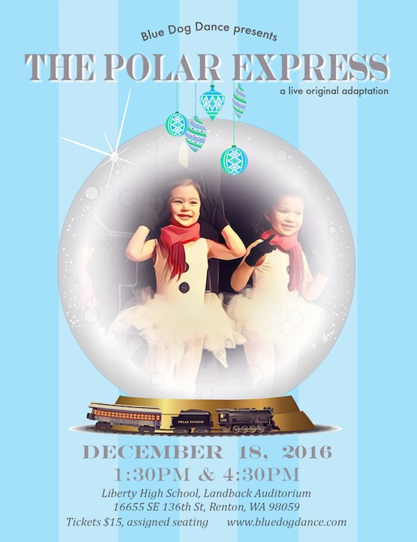 Get Information and buy tickets to Polar Express 4:30pm Show An Original Live Adaptation on Blue Dog Dance