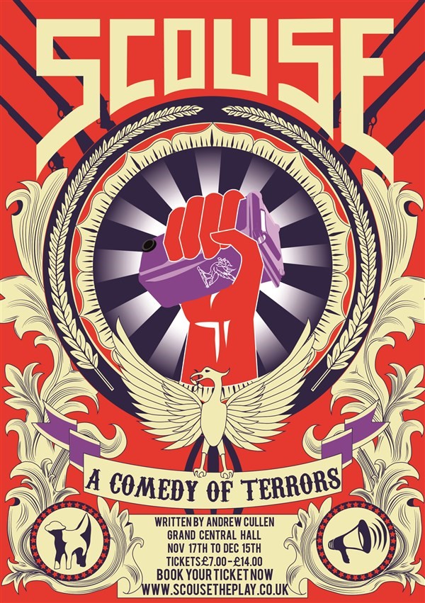 Obtenez des informations et achetez des billets pour SCOUSE: A comedy of Terrors - Preview  sur Lantern Theatre Productions