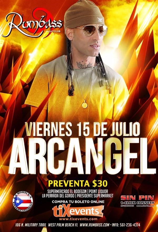 Get Information and buy tickets to Rumbass • ARCANGEL  on tixevents.com