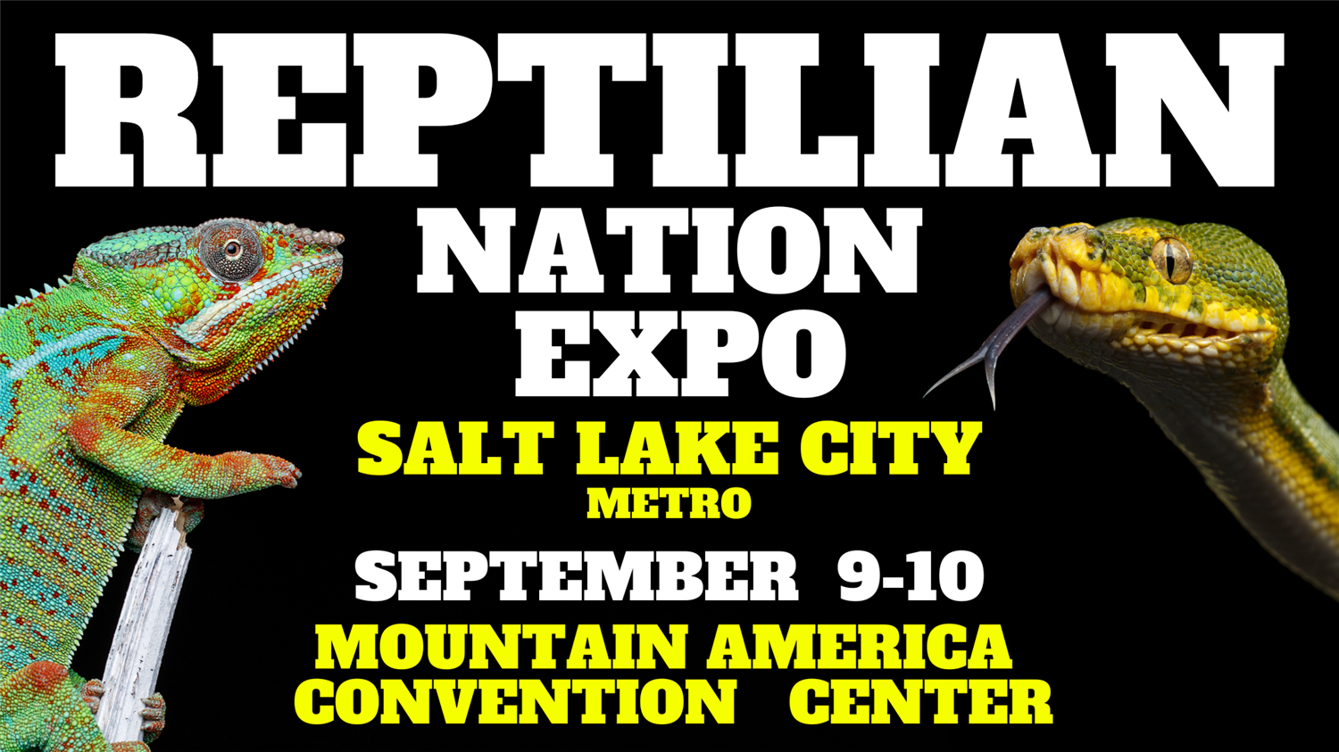 REPTILIAN NATION EXPO SALT LAKE CITY METRO Information