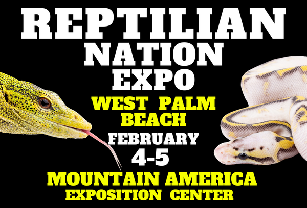 Get Information and buy tickets to REPTILIAN NATION EXPO - WEST PALM BEACH  on Reptilian Nation Expo