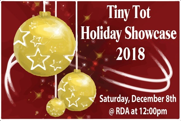 Get Information and buy tickets to Tiny Tot Holiday Showcase 2018  on Release Dance Academy