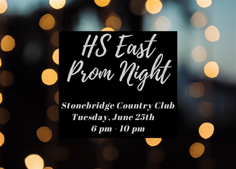 Get Information and buy tickets to Senior Prom 2024  on HS East